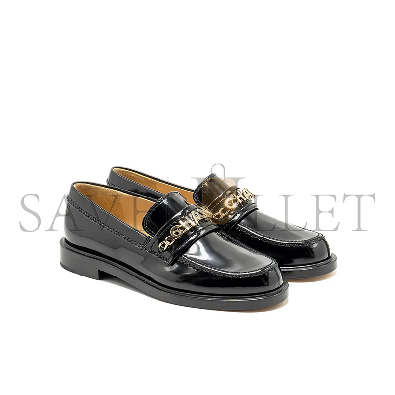 Ch**el loafers shiny calfskin g37430